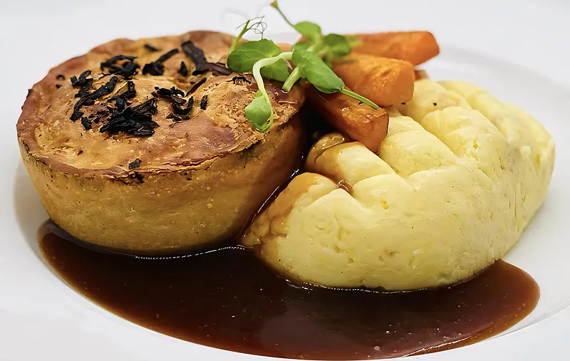 Freshly prepared on site